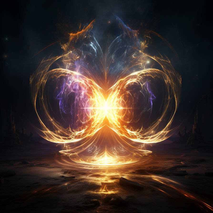 Fracoris A Whirlwind A Spiral Of Light Rising From by Fracoris on ...