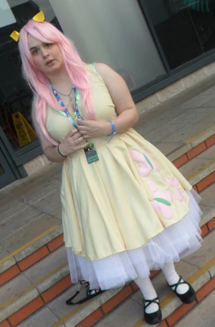 Fluttershy at Alcon