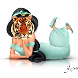 Jasmine animal face