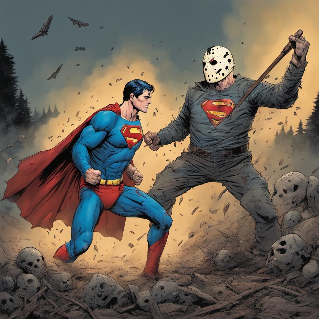 Superman Vs Jason Voorhees by alfred78 on DeviantArt