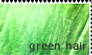 Stamp - Green Hair
