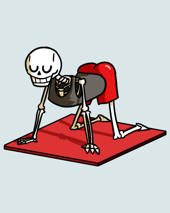 Yoga Skeleton