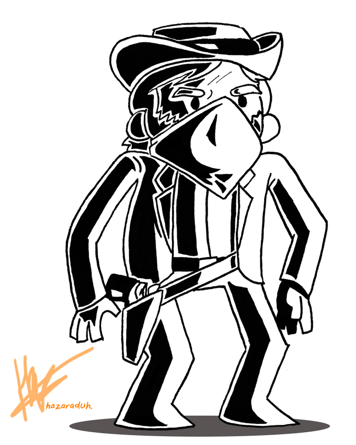 Quick Draw #38 Cowboy RDR2 by harrisonb32 on DeviantArt