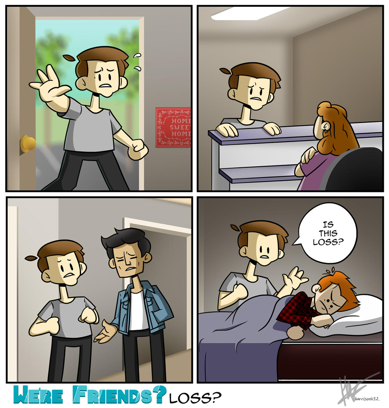 Loss Comic Reference We're Friends? -Loss? by harrisonb32 on DeviantArt