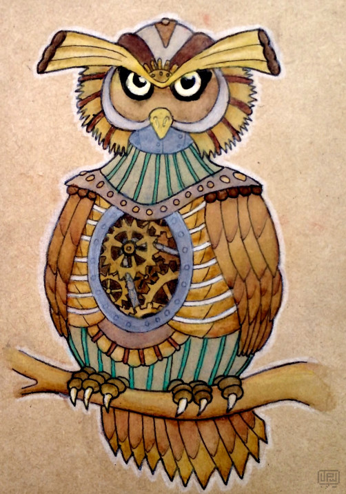 Clockwork Owl