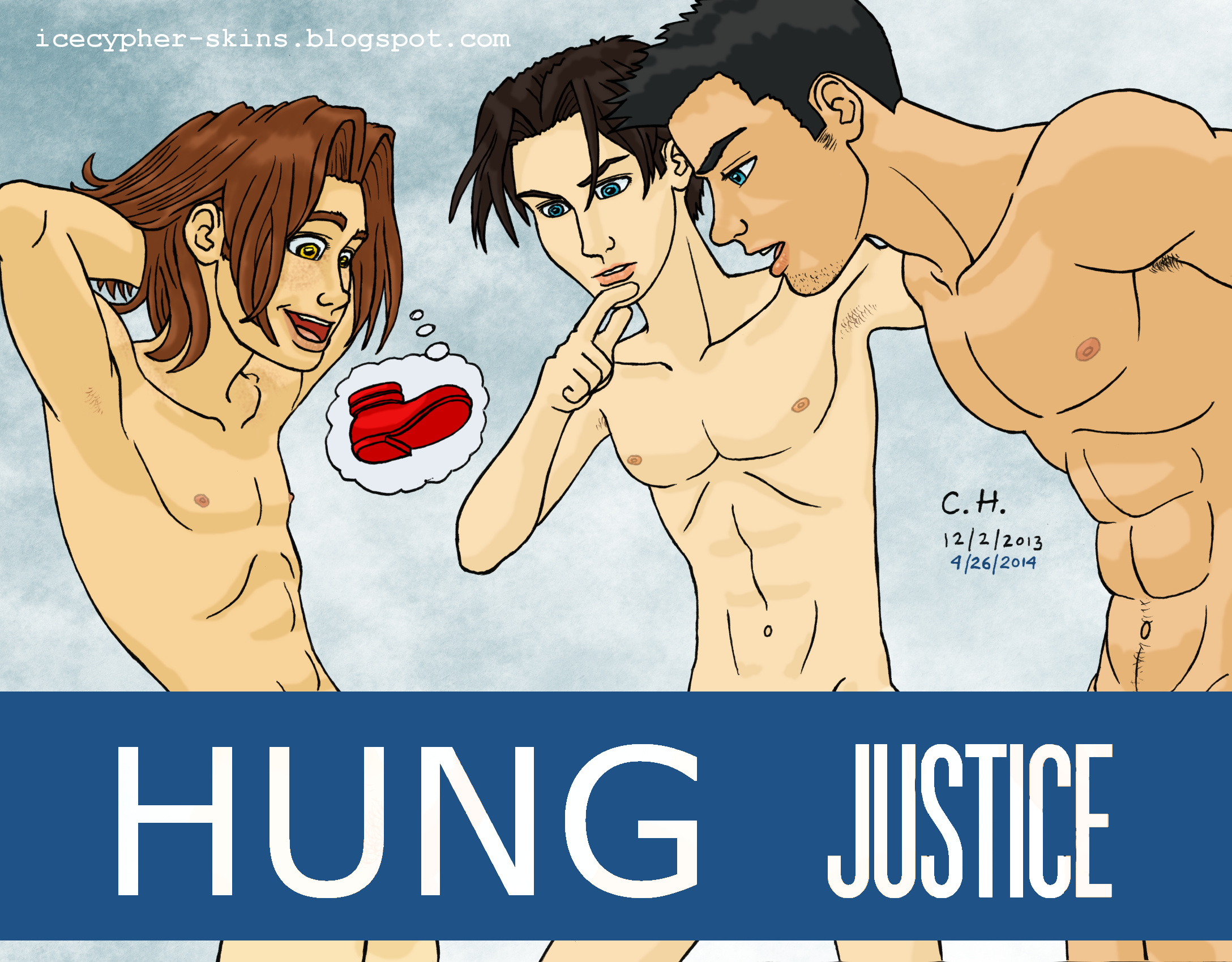 Young Justice shower