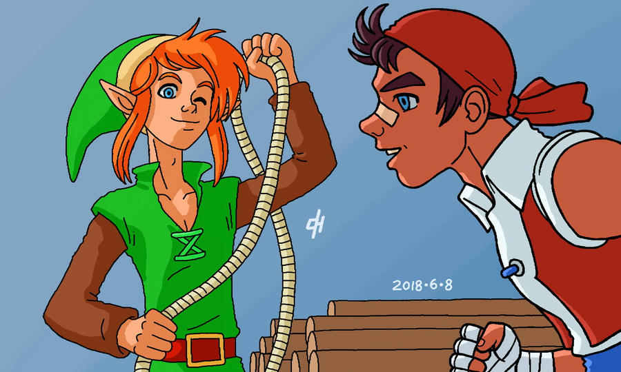 Let me have that rope, please! by Cesar-Hernandez