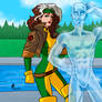 Iceman and Rogue