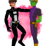 Invisible Kid and Brainiac 5