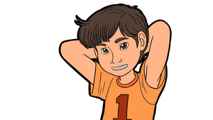 Hajime Amamori, sticker