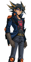 Yu-Gi-Oh Yusei Fudo Render by NyaEditer on DeviantArt