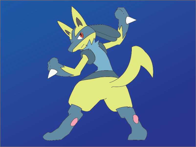 Shiny Lucario by Yudonsei on DeviantArt