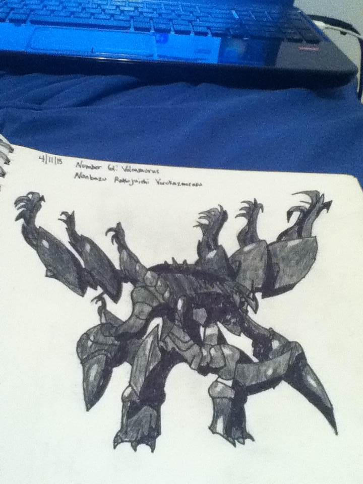 Number 61: Volcasaurus by NeosForce4727 on DeviantArt