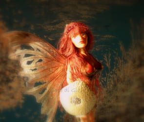 Ooak Modern red fairy Valkyria 2