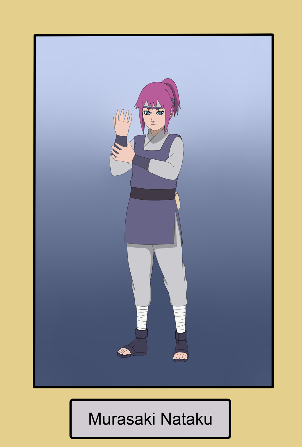 OC: Murasaki Nataku (13 year)