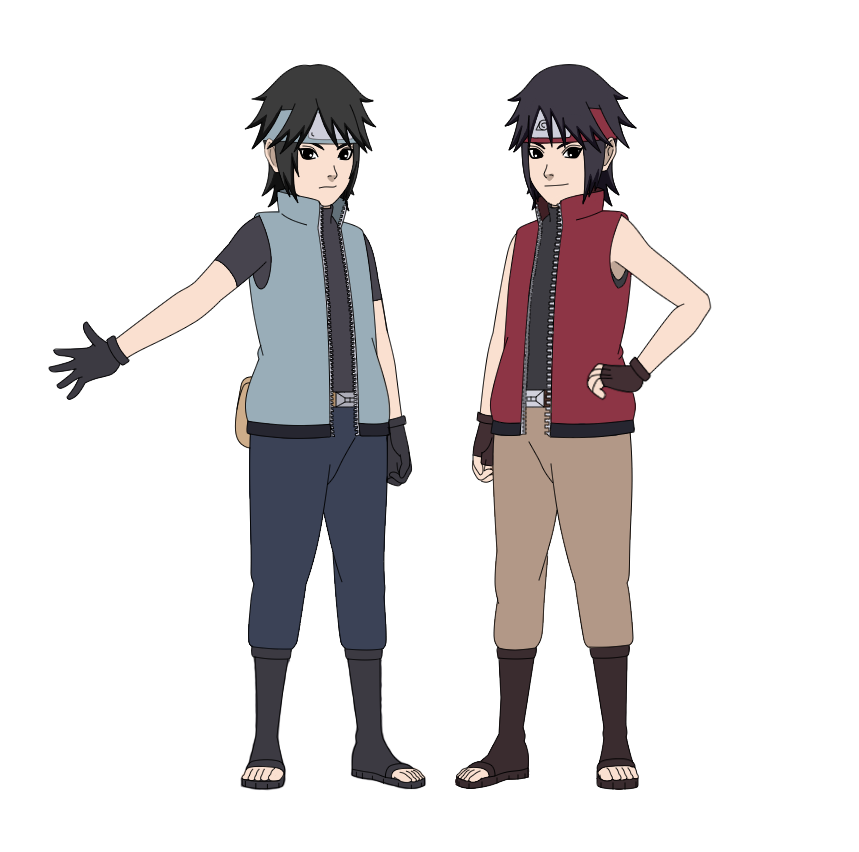 OCs: New Genration Uchiha Twins