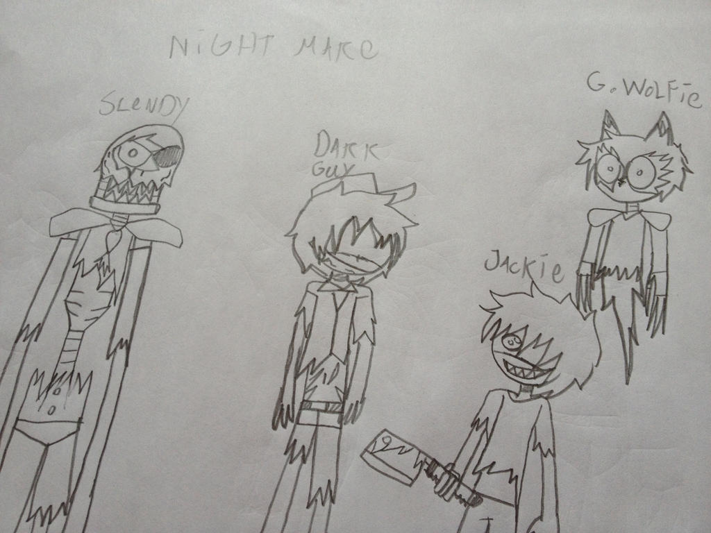 Nightmare OC's part 2 by WolfieTheWolfFNAF on DeviantArt