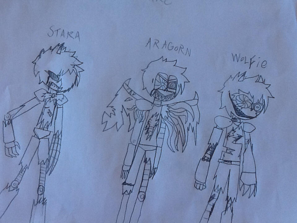 Nightmare OC's part 1 by WolfieTheWolfFNAF on DeviantArt