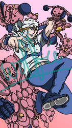 JOJO Part 7 Steel Ball Run - Johnny Joestar