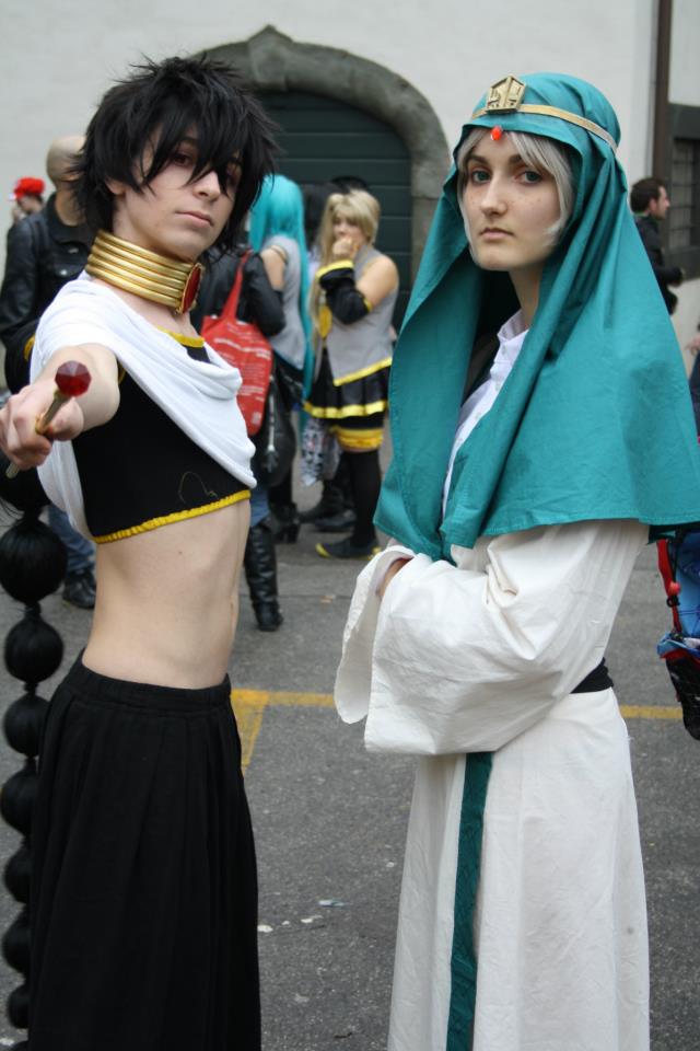 Judal and Ja'far cosplay exchange