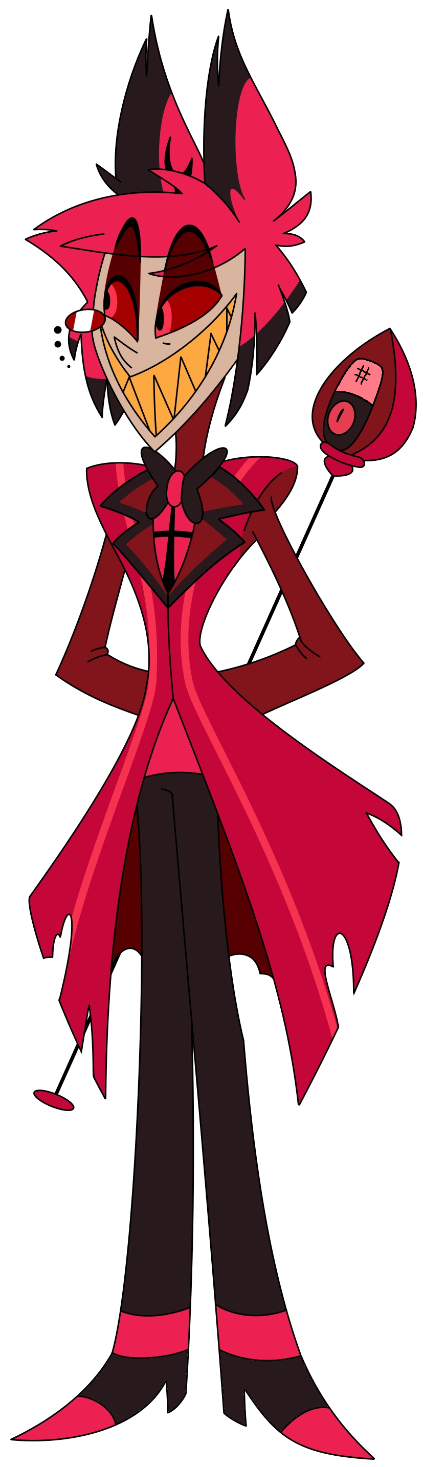 Alastor (My Headcanon Design) by FireBlast8201 on DeviantArt