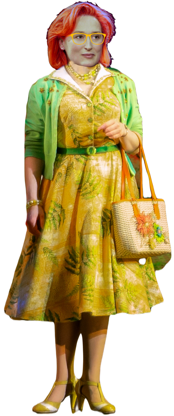 Meryl Streep as Mrs. Teavee by FireBlast8201 on DeviantArt