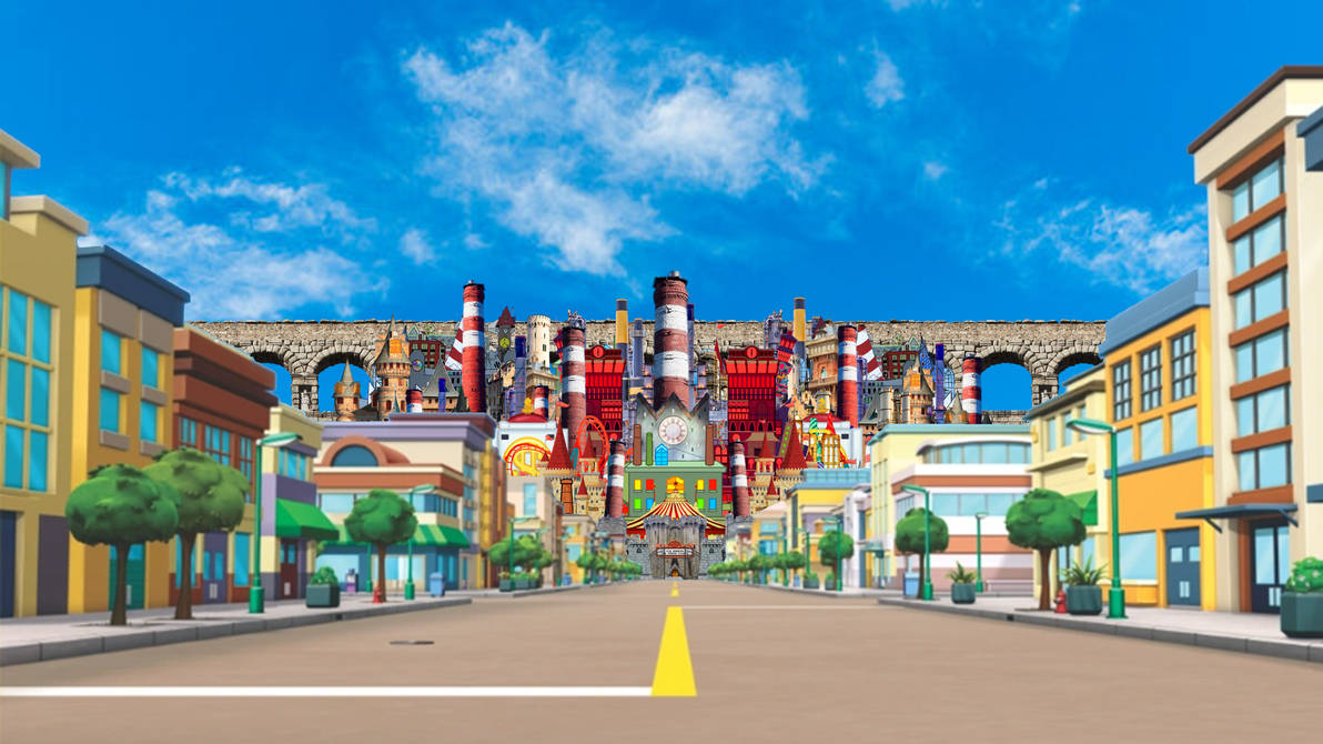 Willy Wonka's Chocolate Factory Street View by FB820onDeviantArt on ...