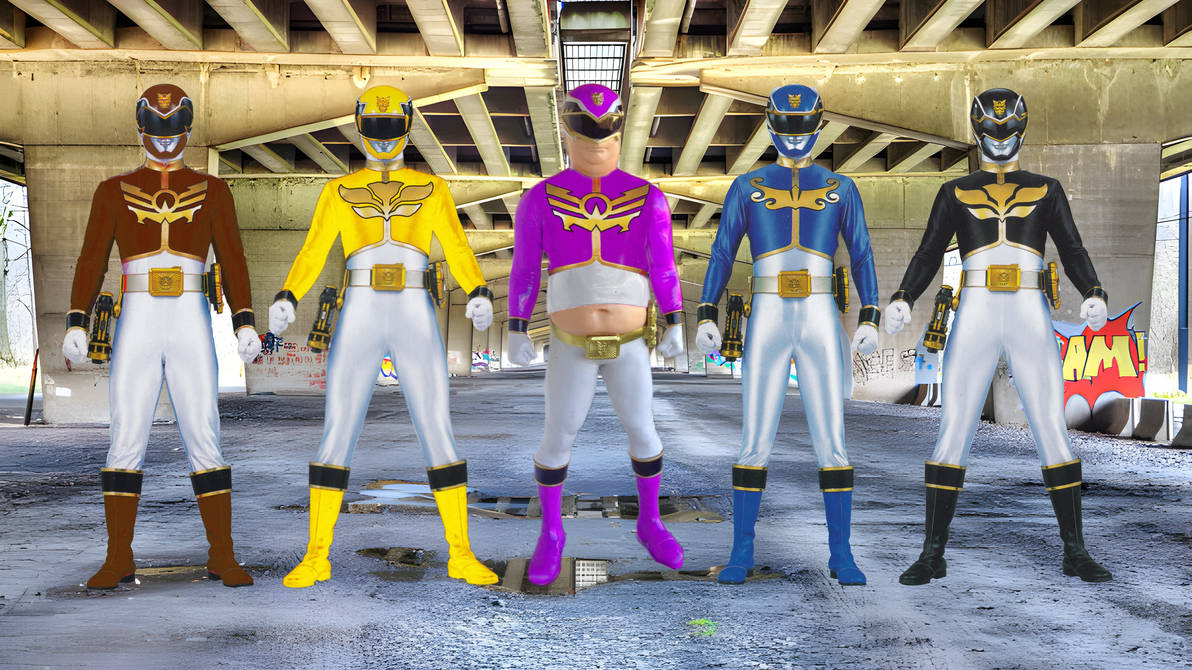 The Imaginary Megaforce Rangers by FB820onDeviantArt on DeviantArt