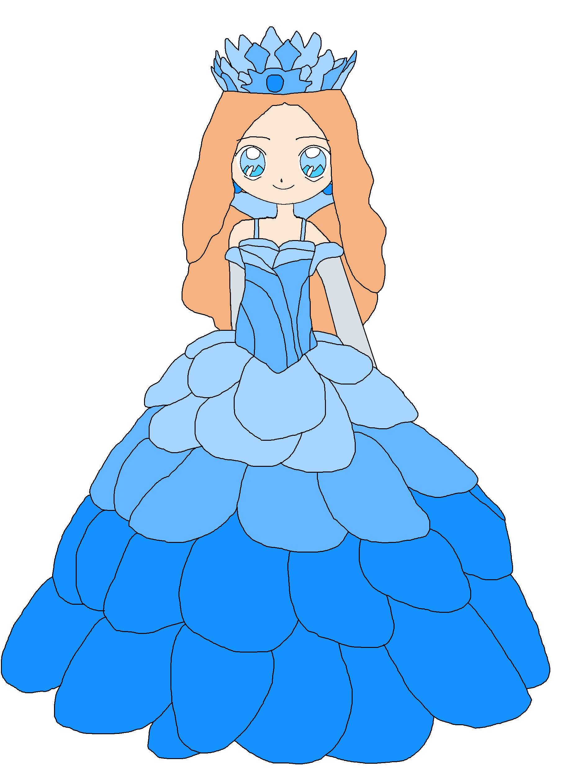 glinda the good witch blue dress NEW IN HAND Wicked For Good Enchanting Glinda Upland Deluxe Doll BLUE DRESS