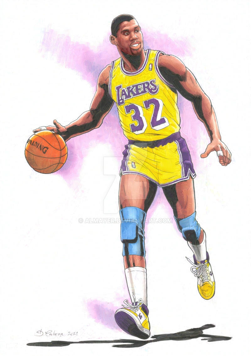 Magic Johnson Custom Magic Johnson by Almayer on DeviantArt