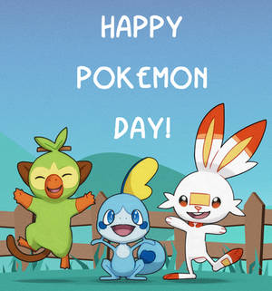 HAPPY POKEMON DAY! (Sword/Shield) by TonboSan HAPPY POKEMON DAY! (Sword/Shield) by TonboSan