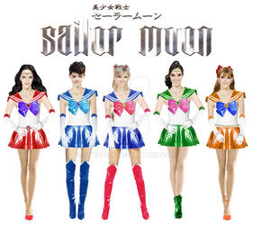 Sailor Moon Movie Inner Senshi Costume Concept