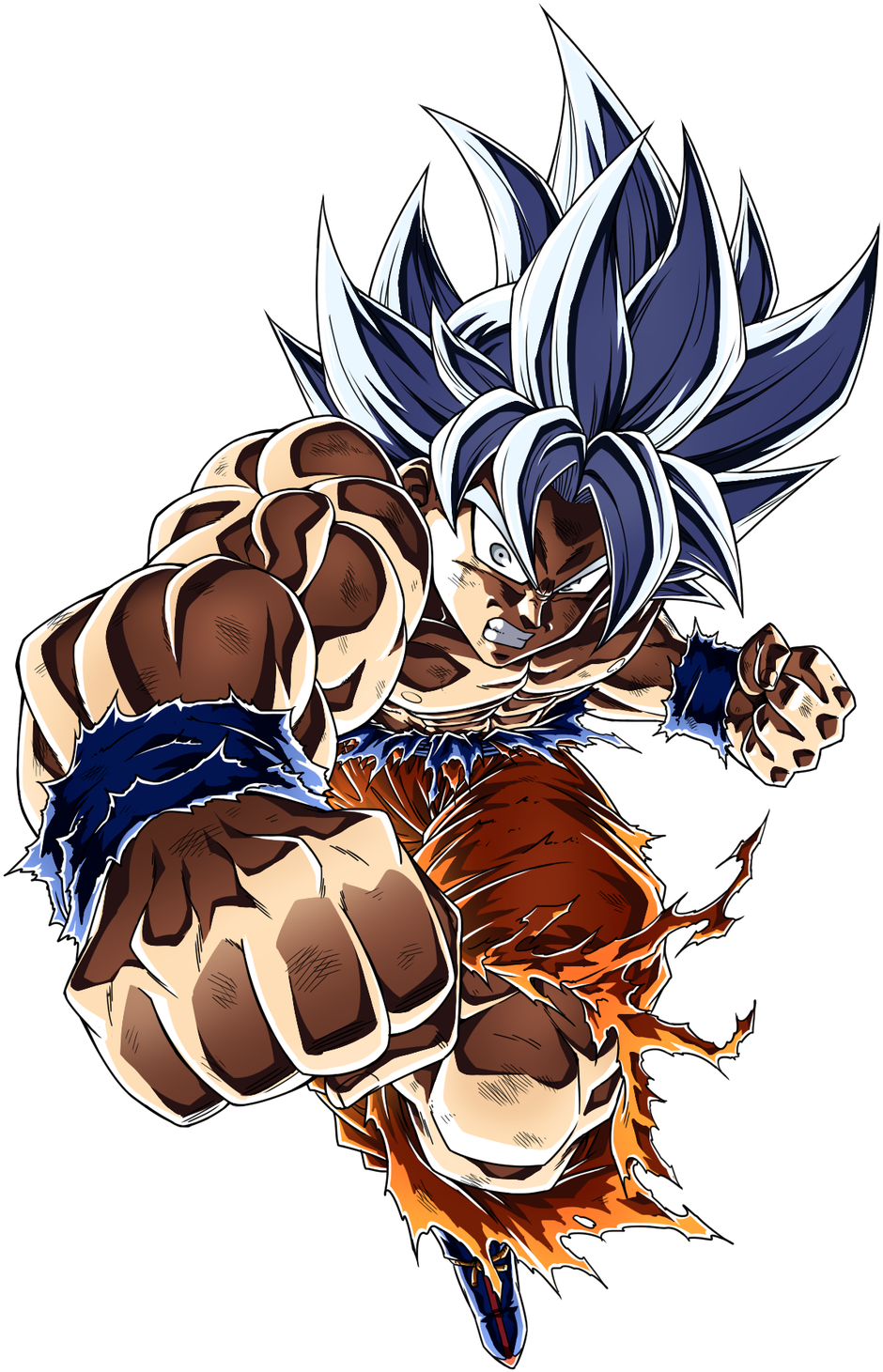 Goku MUI By MrRed624 On DeviantArt Goku mui by mrred624 on deviantart