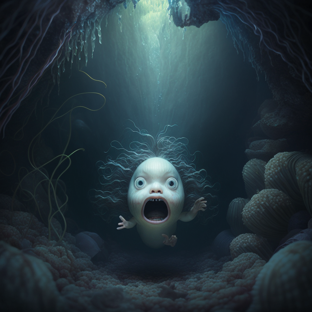 Umanoid Fish human face fish by Moribato on DeviantArt