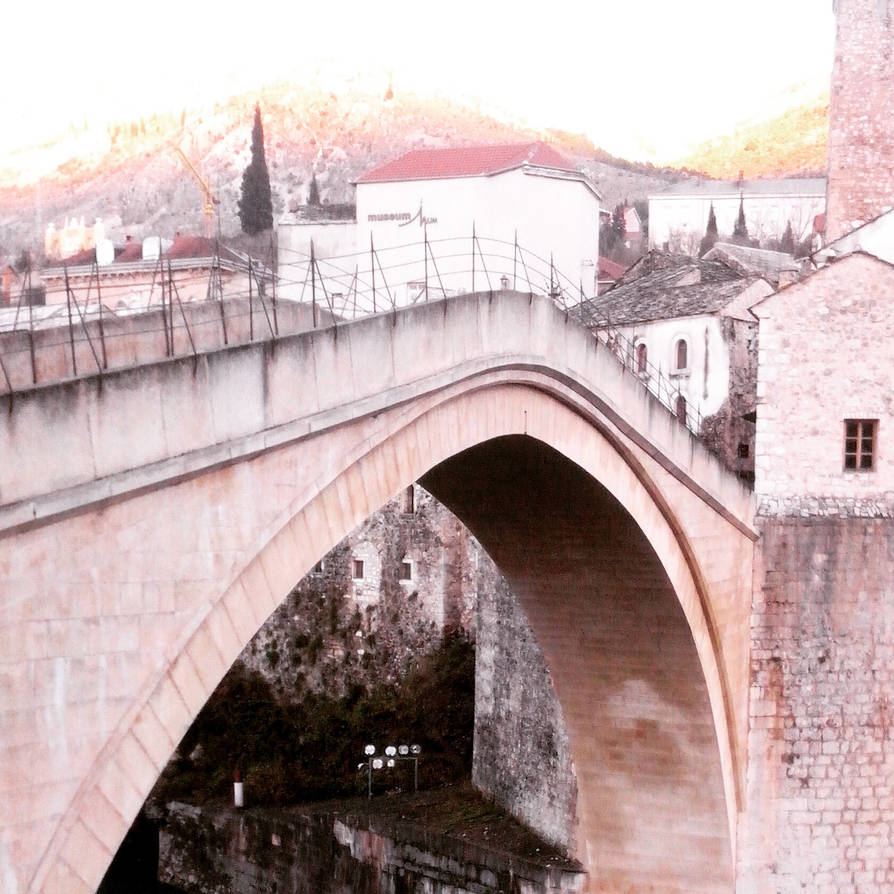 Stari Most Vector Drawing Stari Most by pulppicture on DeviantArt