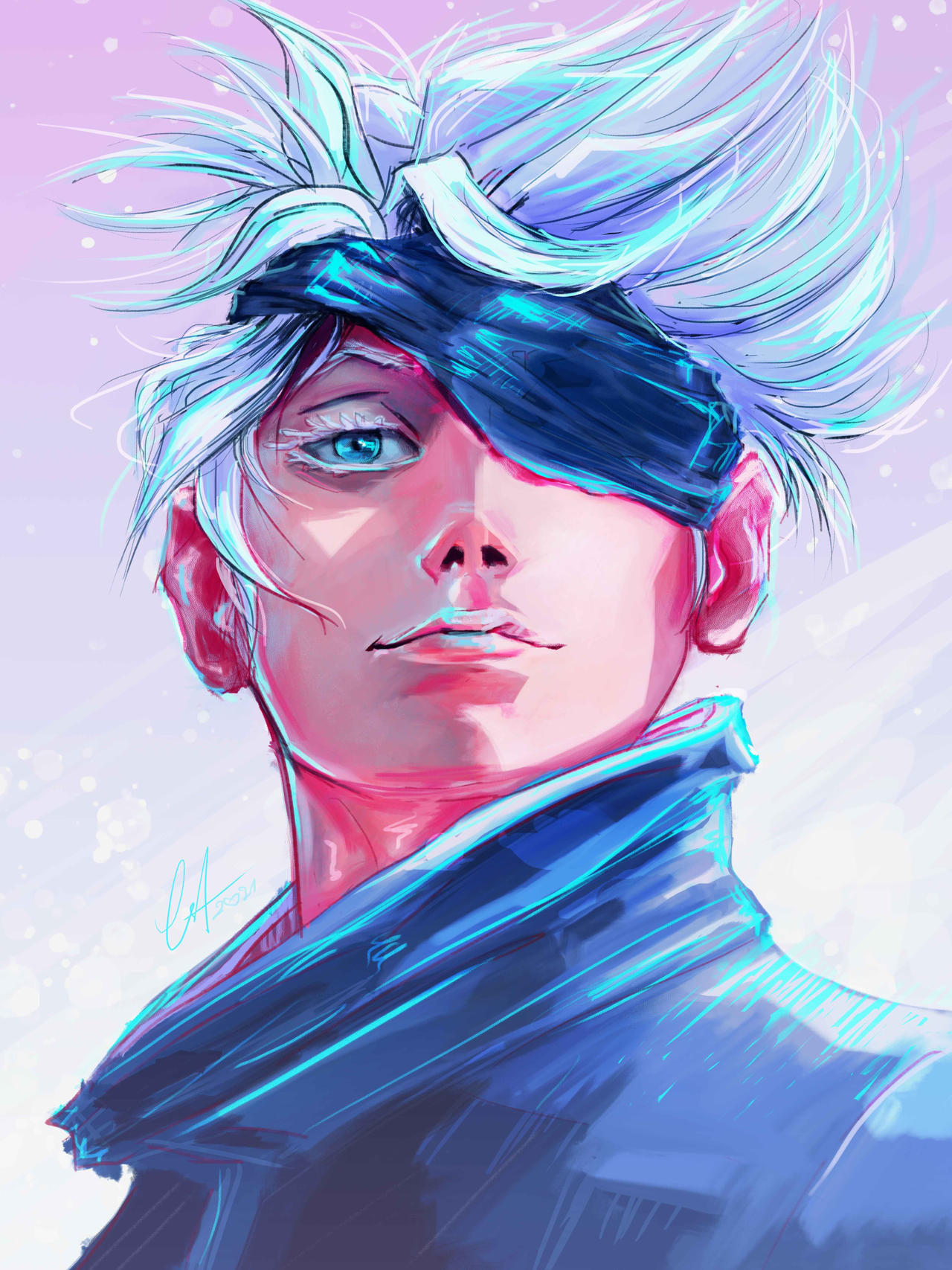 Gojo Satoru Fanart By AnetaChalimoniuk On DeviantArt gojo-satoru-fanart-by-anetachalimoniuk-on-deviantart