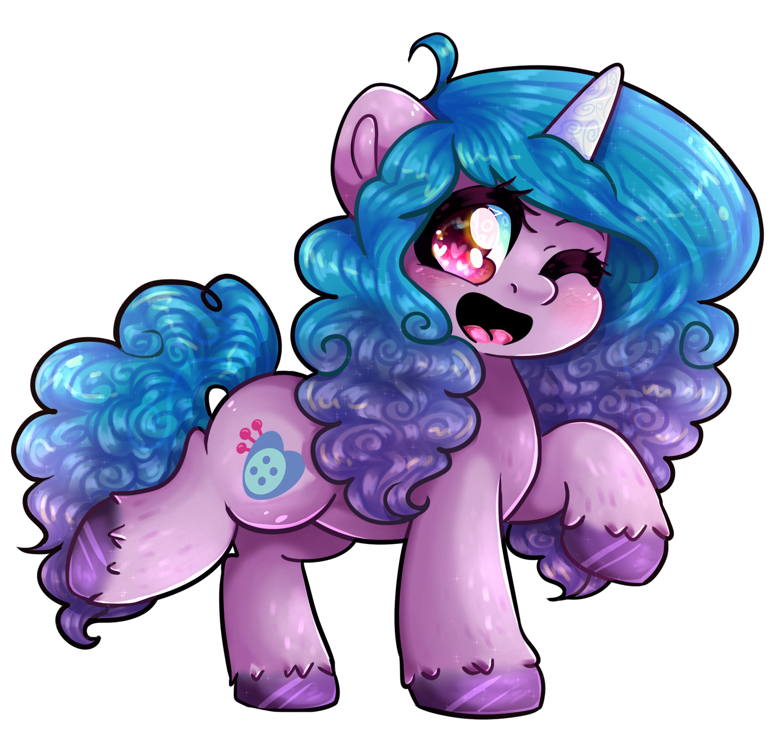 photo Mlp G5 Izzy mlp g5 izzy moonbow fan art by bl