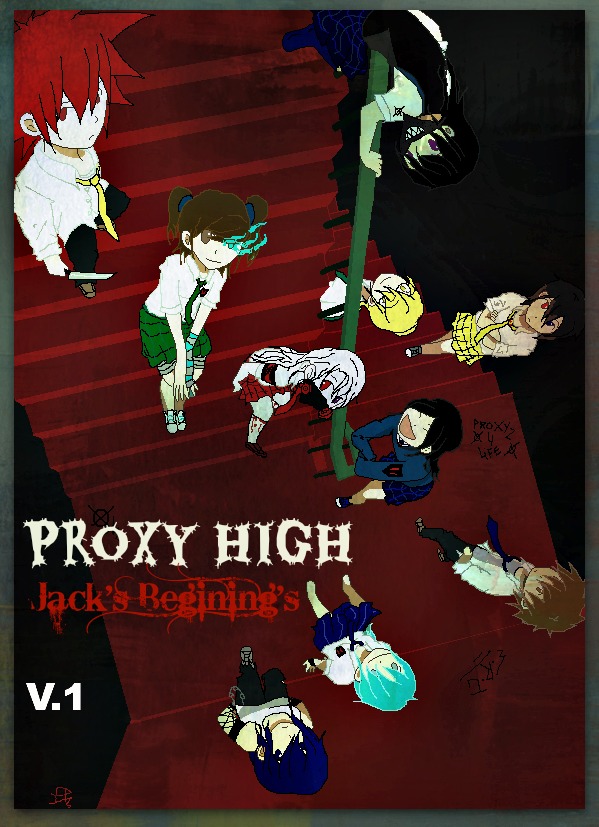 Proxy High: Jack's beginings -Manga Cover-