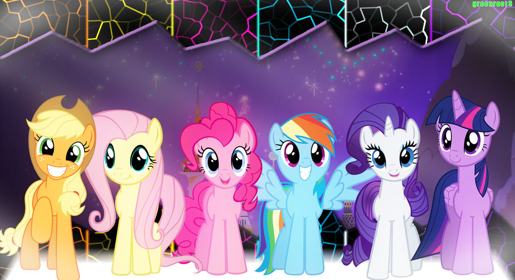 MLP Wallpaper by greenroot9 on DeviantArt