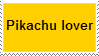 Stamp Request: Pikachu Fan by AvidCommenter