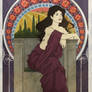 Mucha-Style Portrait