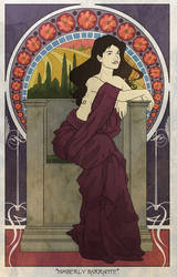 Mucha-Style Portrait