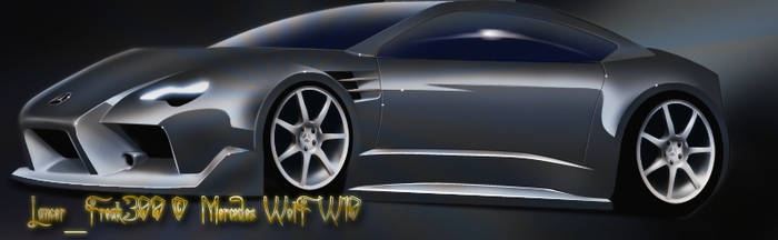 Mercedes Wolf W10 2d render