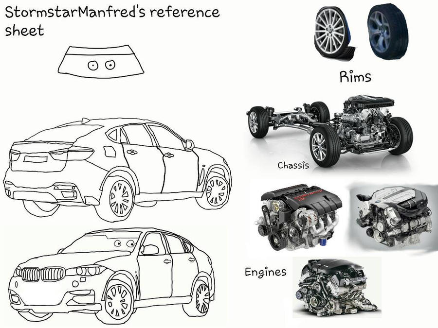 Simple Reference Car My reference sheet template by StormstarManfred on DeviantArt