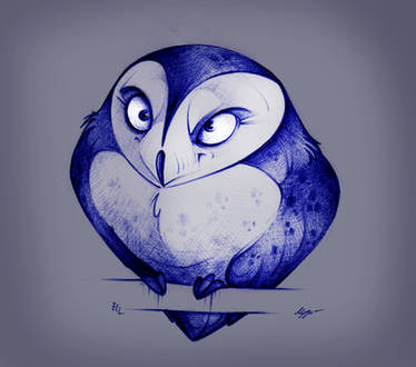 Hannibal Lecter. Another owl version.