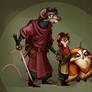 AG-trio in Redwall style.