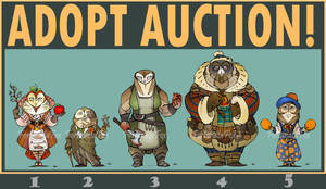 ADOPTABLES AUCTION! (CLOSE!)