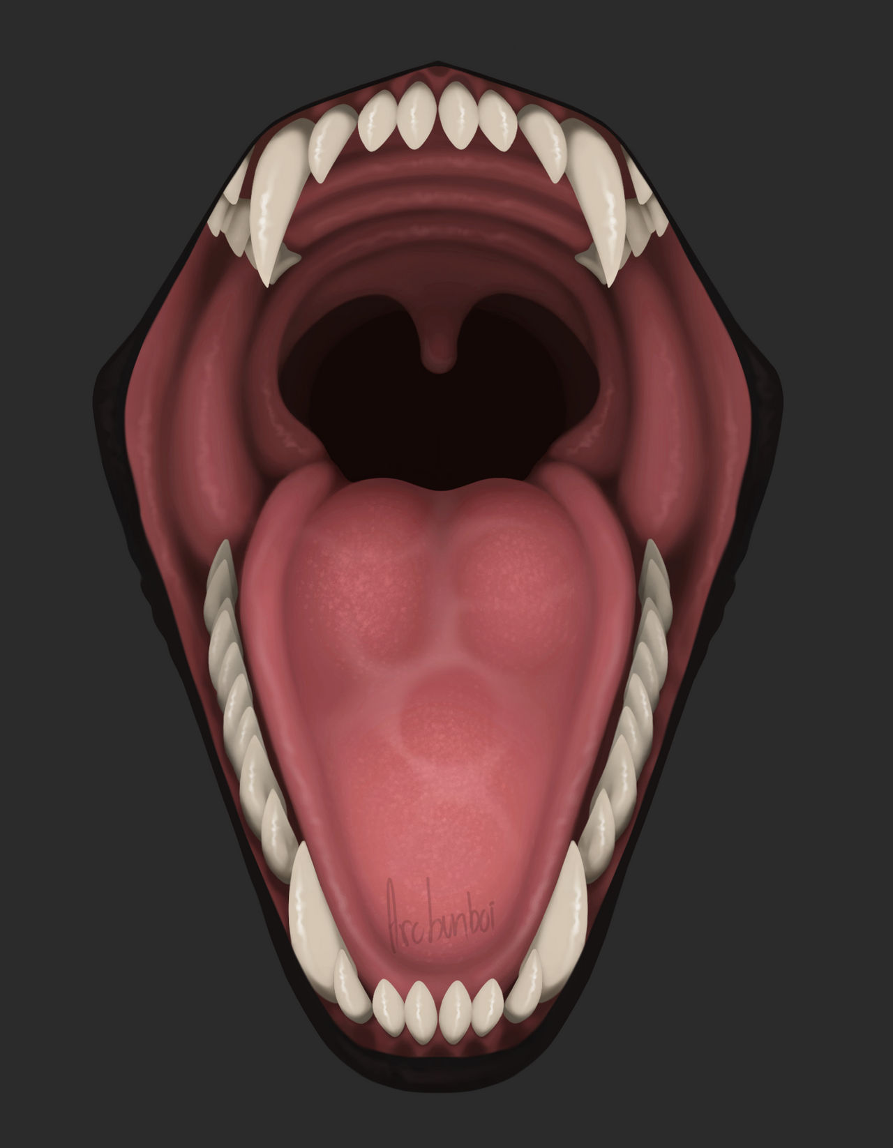 Maw practice by Arcbunboi on DeviantArt