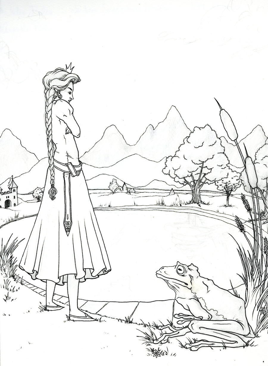 Enchanted Forest lineart1