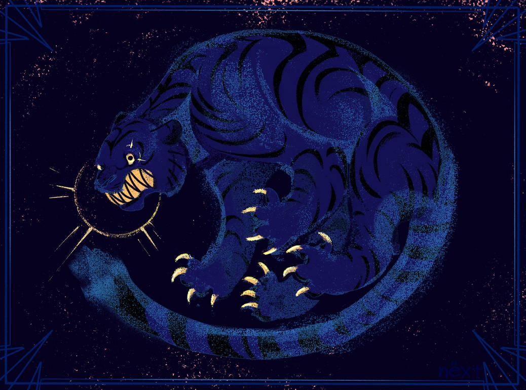 Grumpy Tiger by nyoxt on DeviantArt